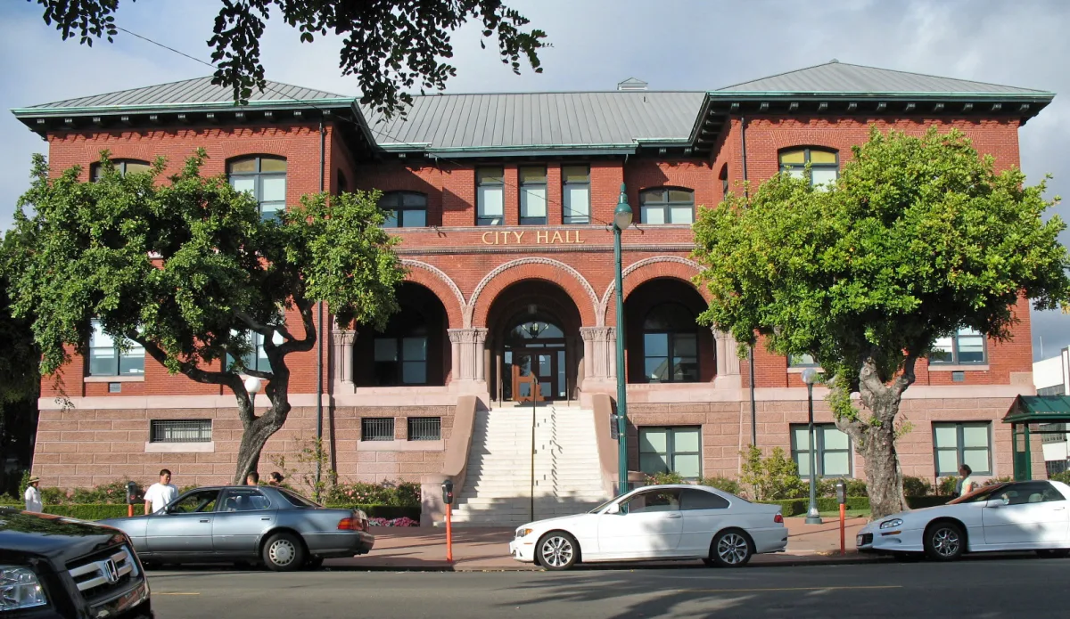Alameda City Hall exterior, Alameda, California