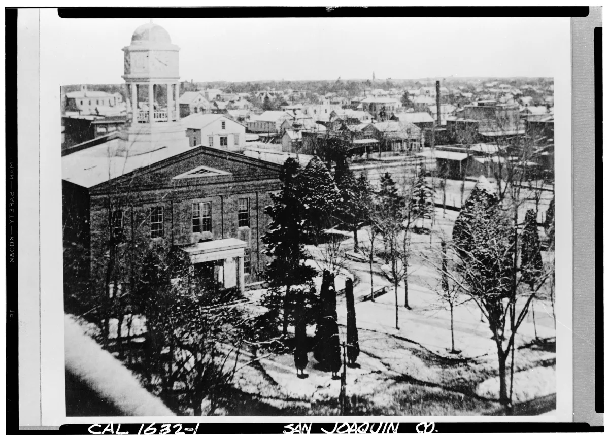 San Joaquin County Courthouse exterior, Stockton, California